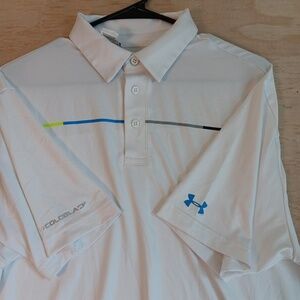 Under Armour HeatGear Loose Fit Performance Shirt - Size LG